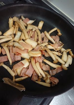 調味料ゼロ！きのこ炒め-レシピのメイン写真