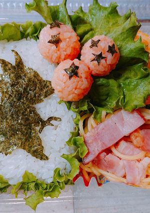 ドラゴンボール キャラ弁♪♪-レシピのメイン写真