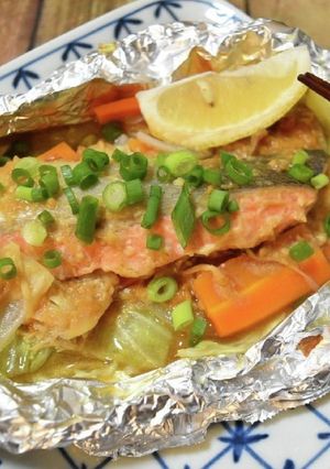鮭のチャンちゃん焼き-レシピのメイン写真