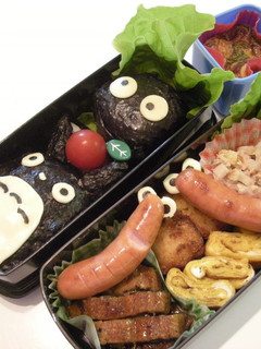 にぎらない!食べても崩れない!!トトロ♡-レシピのメイン写真