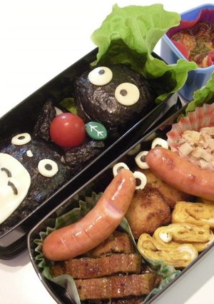 にぎらない!食べても崩れない!!トトロ♡-レシピのメイン写真
