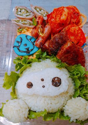 ラピュタ ロボット兵キャラ弁♪-レシピのメイン写真