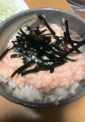 明太トロロ丼-レシピのメイン写真