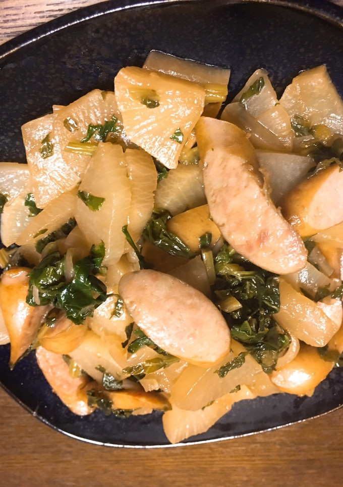 甘辛で美味しく♪大根の炒り煮-レシピのメイン写真