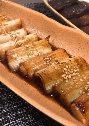 ねぎ焼き 梅風味-レシピのメイン写真