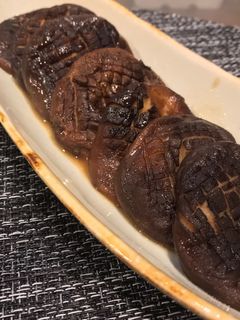 めんつゆで!しいたけステーキ-レシピのメイン写真