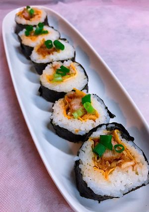 残ったとんかつで♪海苔巻き-レシピのメイン写真