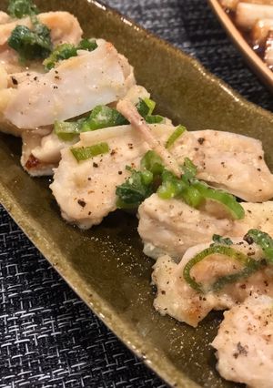ヤゲン軟骨黒胡椒焼き-レシピのメイン写真
