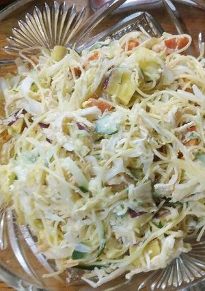 ゅぅぉのŧ‹”(๑´ㅂ`๑)ŧ‹”サラダ-レシピのメイン写真
