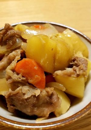 フライパンで簡単15分⭐ほっくり肉じゃが-レシピのメイン写真