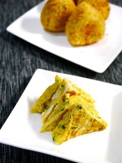 簡単!卵焼き☆悪魔のおにぎり味-レシピのメイン写真