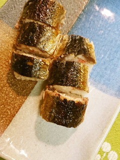 焼き秋刀魚寿司-レシピのメイン写真