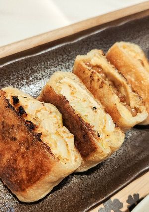 白ネギとチーズの油揚げはさみ-レシピのメイン写真