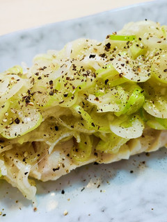 ネギ塩だれサラダチキン-レシピのメイン写真
