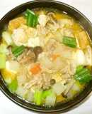 カレー鍋♪簡単カレー粉で風邪にも