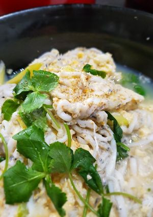 ☆お料理屋の☆しらうお卵とじ☆山椒入り-レシピのメイン写真