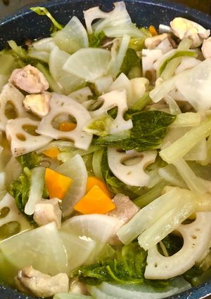 超簡単根菜たっぷり野菜スープ-レシピのメイン写真