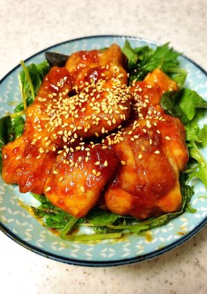 我が家の♪ヤンニョムチキン-レシピのメイン写真