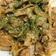 豚肉●XO醤&甜麺醤のゴマ炒め