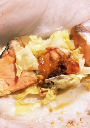 クッキングシートで焼くスチームムニエル-レシピのメイン写真