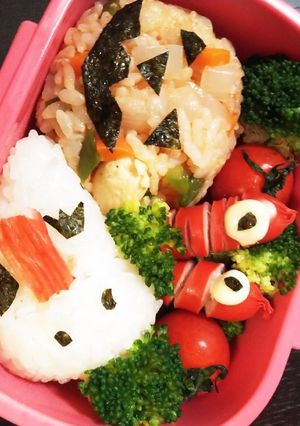ハロウィン弁当-レシピのメイン写真