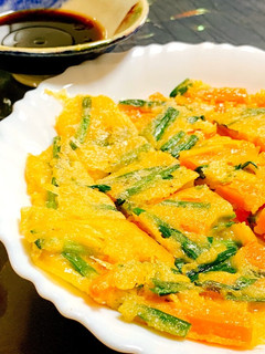 短時間でモチモチ野菜たくさんチヂミ-レシピのメイン写真