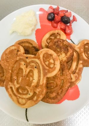 ミッキーワッフル-レシピのメイン写真