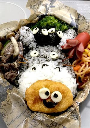 トトロ　キャラ弁-レシピのメイン写真