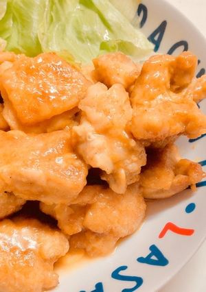 鶏肉の甘辛カレーチーズ焼き-レシピのメイン写真