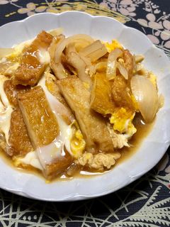 平天と玉ねぎの卵とじ*簡単*丼にも-レシピのメイン写真