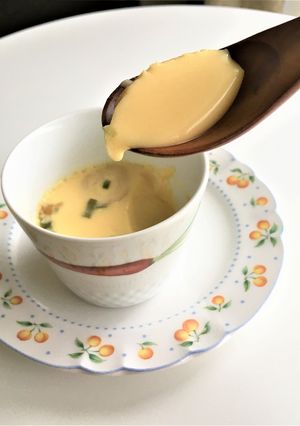 秋の味覚、マツタケの茶わん蒸し-レシピのメイン写真