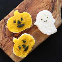 รูปของ 赤ちゃんの♡ハロウィンサンドイッチ