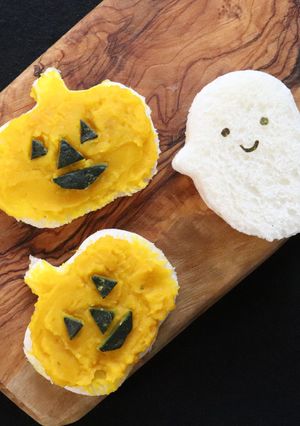 赤ちゃんの♡ハロウィンサンドイッチ-レシピのメイン写真