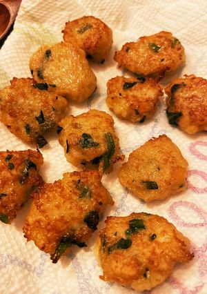 はんぺんさつま揚げ☆子供の手づかみ食べに-レシピのメイン写真