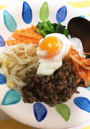 フライパン一つで*ビビンバ-レシピのメイン写真