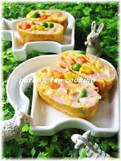 冷蔵庫にあるもので☆キッシュ風卵焼き♪-レシピのメイン写真
