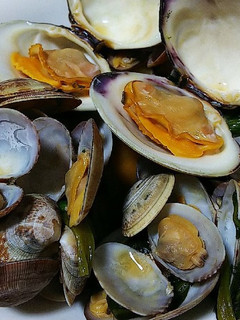 ほうれん草と貝のバター醤油-レシピのメイン写真