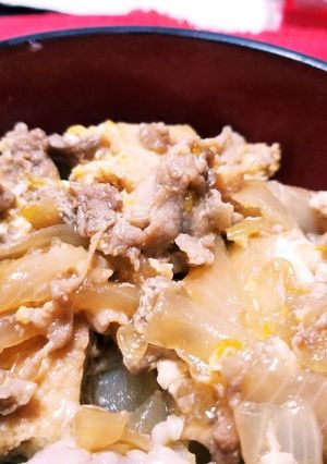 牛丼風ドンブリ-レシピのメイン写真