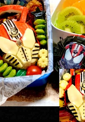 仮面ライダードライブ★遠足★お弁当-レシピのメイン写真