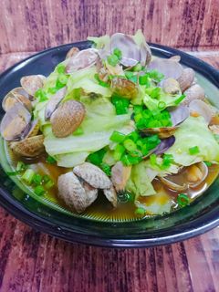 キャベツとあさりのサッと煮-レシピのメイン写真