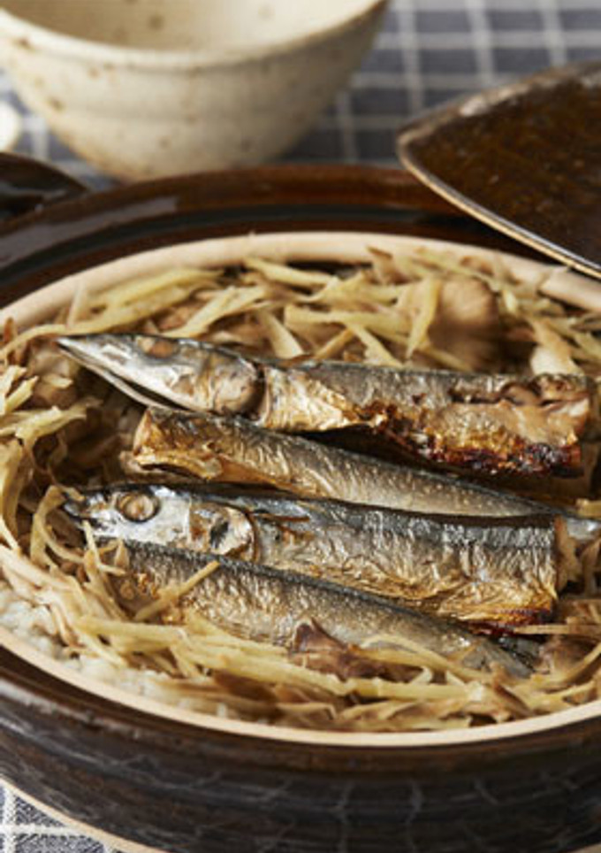 まるごと！さんまの炊き込みご飯-レシピのメイン写真