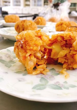 チーズタッカルビおにぎり-レシピのメイン写真