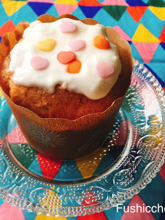グルテンフリー♡ココアカップケーキ-レシピのメイン写真
