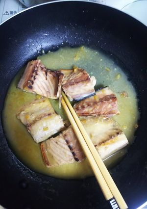 フライパンで簡単サバの味噌煮-レシピのメイン写真