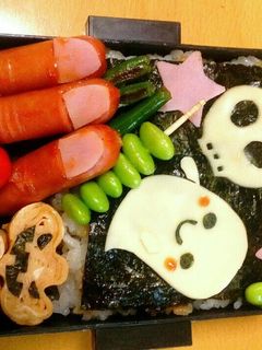 ハロウィンお弁当☆パンプキン型卵焼き-レシピのメイン写真