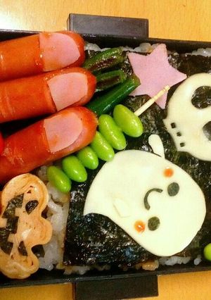 ハロウィンお弁当☆パンプキン型卵焼き-レシピのメイン写真