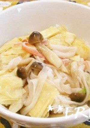 生湯葉の塩あんかけ丼~♪♪-レシピのメイン写真