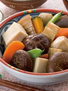 しいたけと干したけのこの煮物-レシピのメイン写真