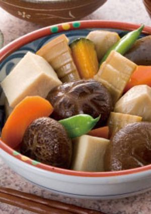 しいたけと干したけのこの煮物-レシピのメイン写真