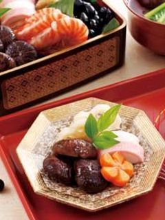 おせちしいたけの煮物-レシピのメイン写真